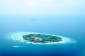 De eilandjes van de Malediven